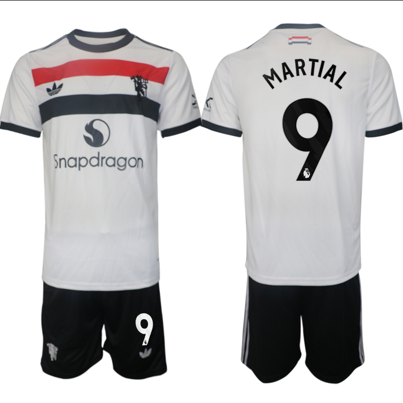 Men 2024-2025 Club Manchester United away white #9 Soccer Jersey